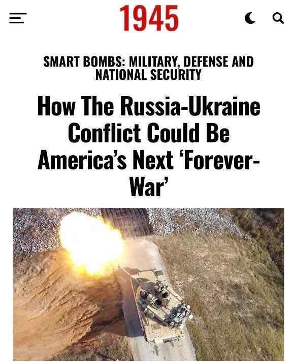 "Russland-Ukraine-Konflikt könnte zu Amerikas 'ewigem Krieg' werden"