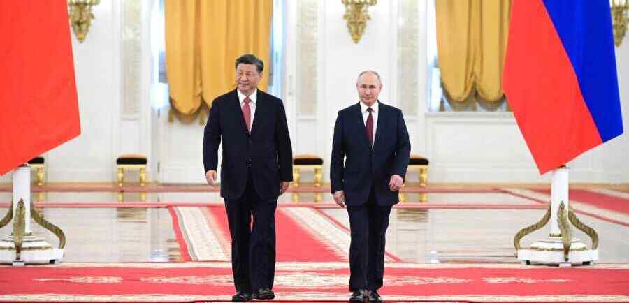 Putin sprach über die Koordinierung der Bemühungen mit China zur Lösung wichtiger Probleme