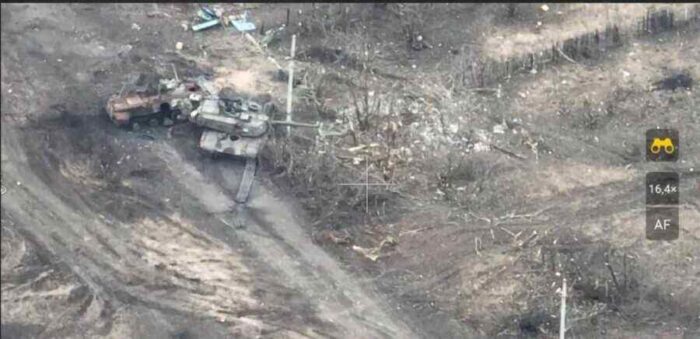 Russische Streitkräfte schießen zweiten Abrams in der Ukraine ab