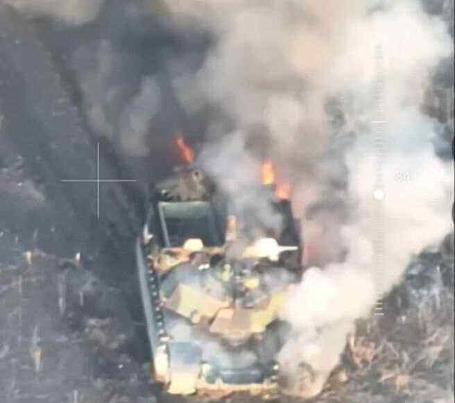 Russische Streitkräfte schießen zweiten Abrams in der Ukraine ab