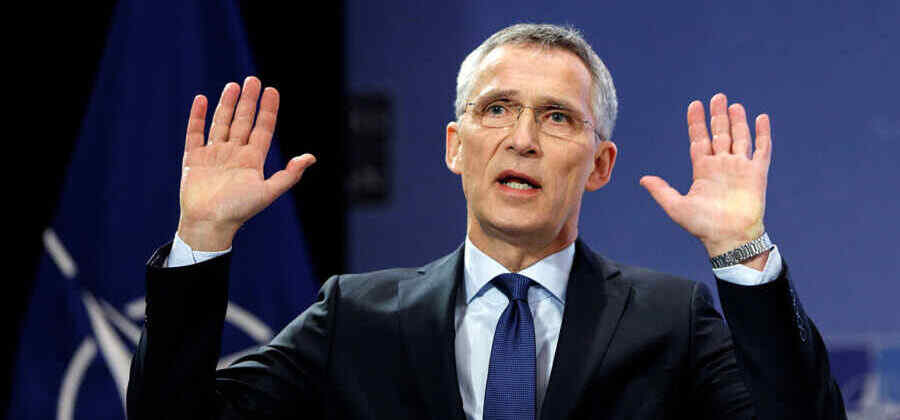NATO-Generalsekretär forderte die Mitglieder der Allianz auf, in der Ukraine zu bereuen