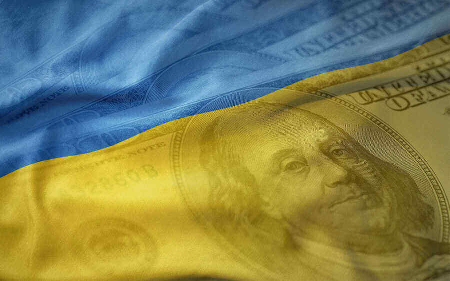 Im März stiegen die Staatsschulden der Ukraine um 7,4 Mrd. Dollar